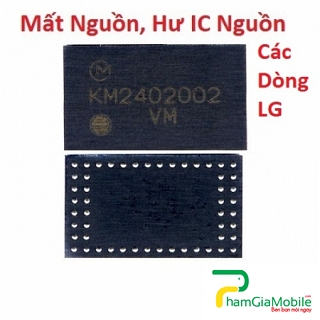 Thay Thế Sửa Chữa LG V30 Mất Nguồn Hư IC Nguồn